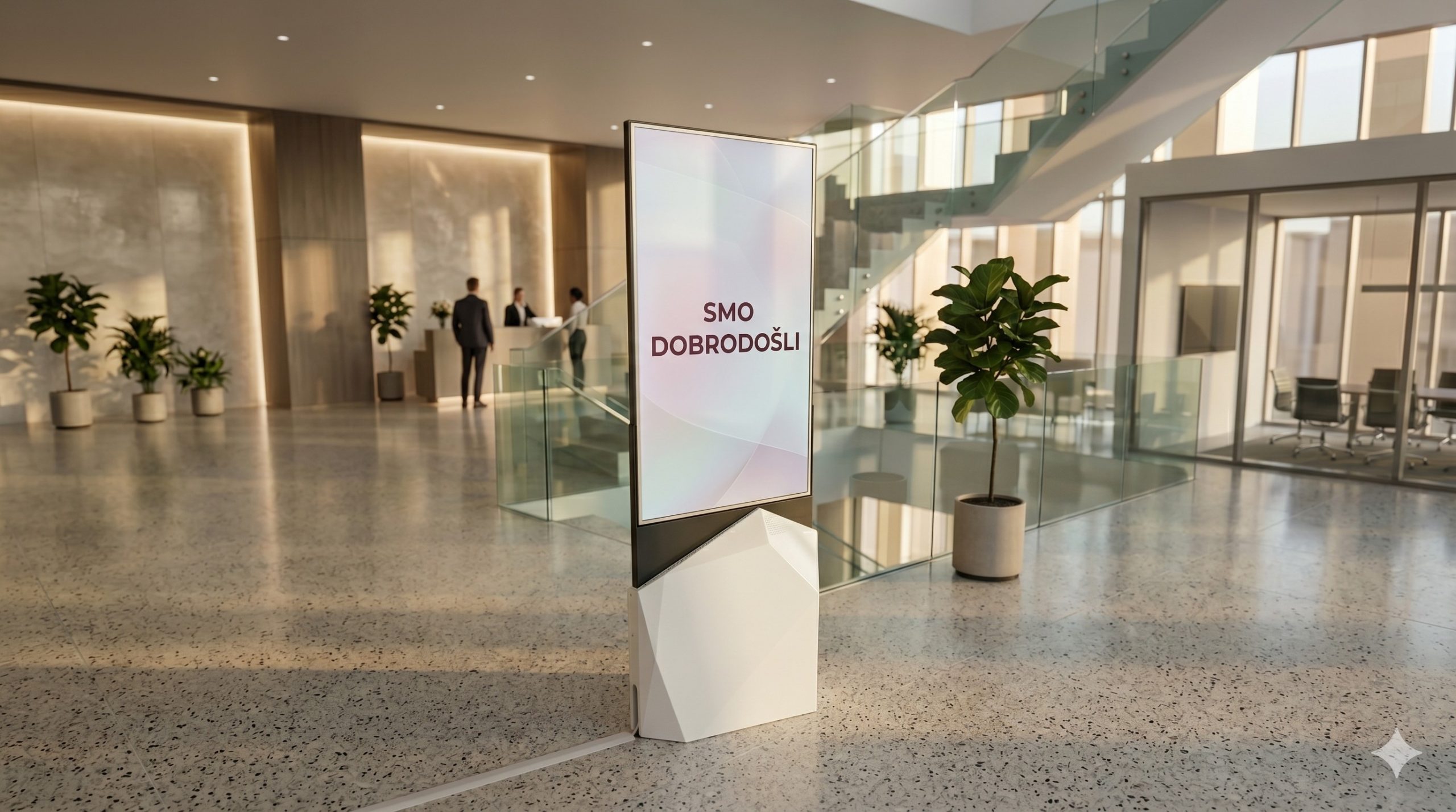 LCD Dvostranski Kiosk