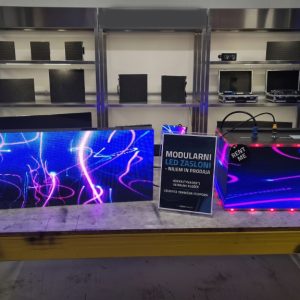 Interaktivna LED kvader